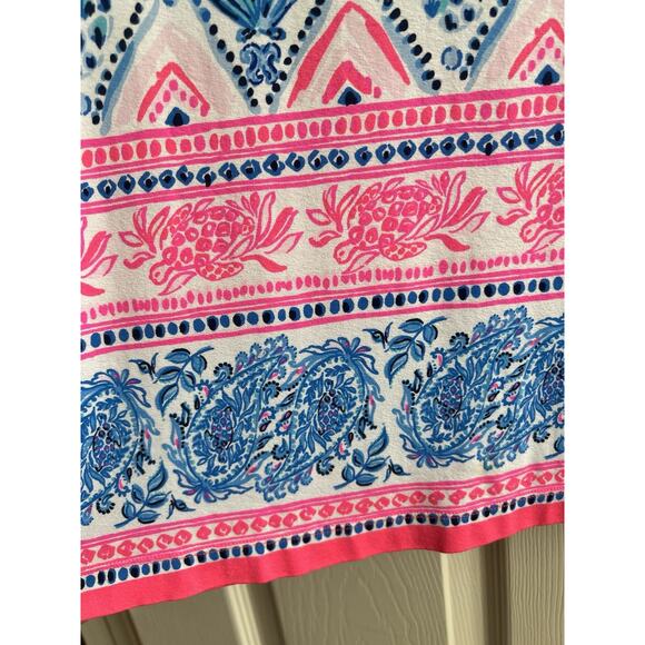 LILLY PULITIZER Sophie Resort White Isle Of Tile UPF 50+ Shift Dress Sz S - Picture 8 of 13